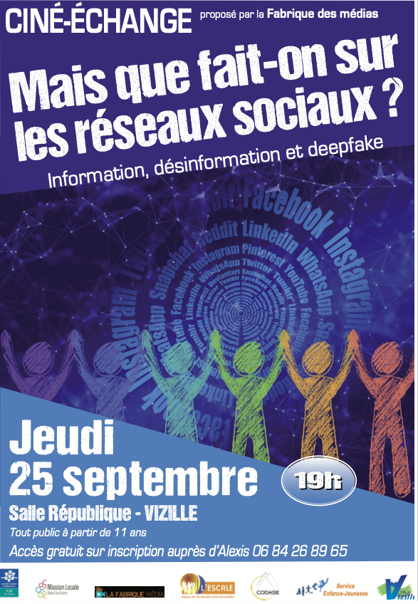 Lire la suite à propos de l’article Ciné-Débat : Mais que fait-on sur les réseaux sociaux ?